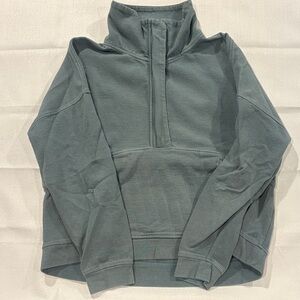 Danskin Women's Green Zip-Up Sweater